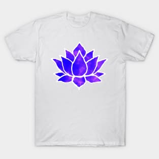 Watercolor lotus flower T-Shirt